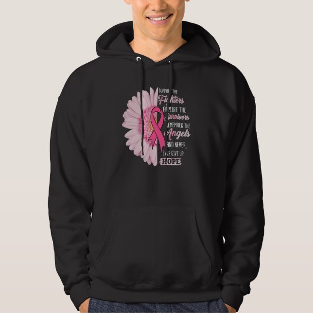 Stötta Stridande Bewundra De Överlevande Hoodie (Framsida)