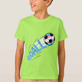 Stötta transfotbollsspelare t shirt