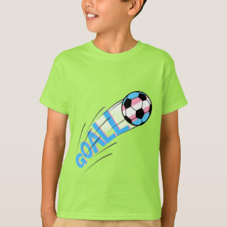 Stötta transfotbollsspelare t shirt