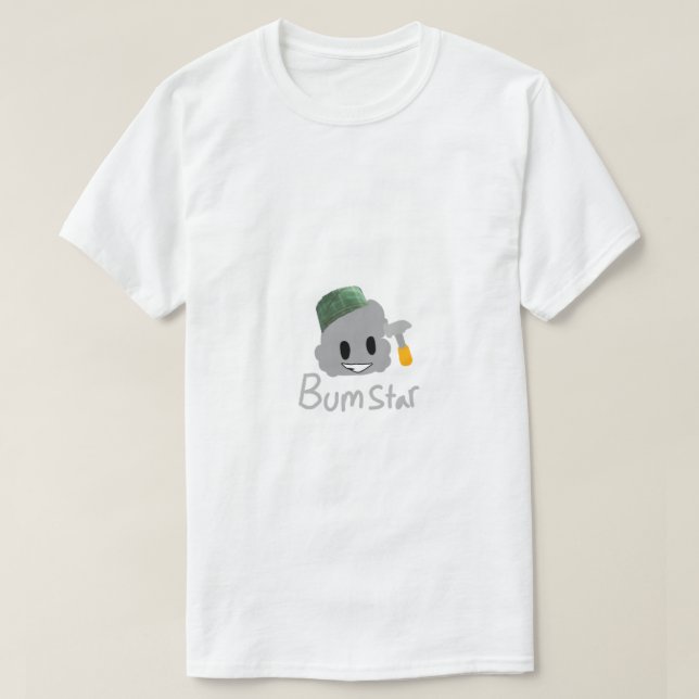 stöttstjärna t shirt (Design framsida)