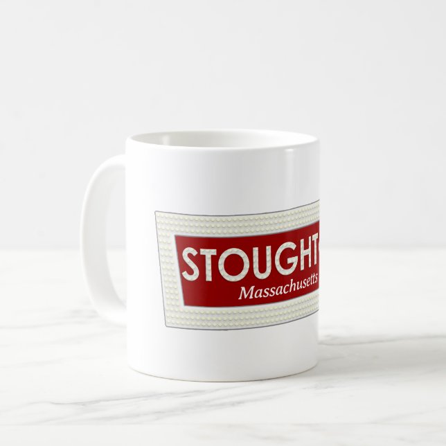 Stoughton Massachusetts Memories Mugg (Framsida vänster)