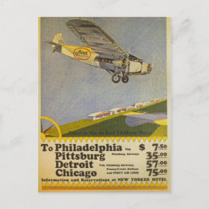 Stout Airlines Vykort