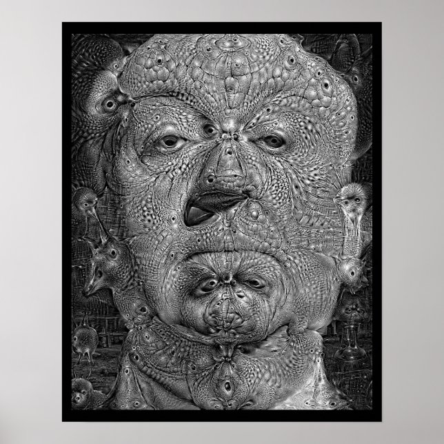 Stout Film Director Deep Dream Poster (Framsidan)