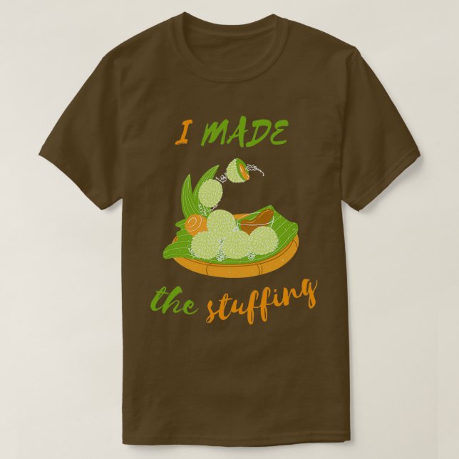 Stove Top Stuffing stopping food T Shirt (Design framsida)