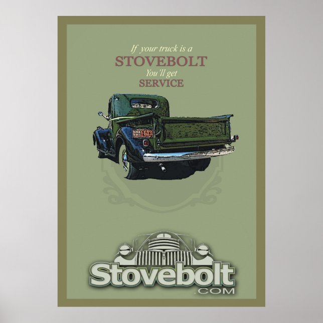 Stovebolt Service Poster (Framsidan)