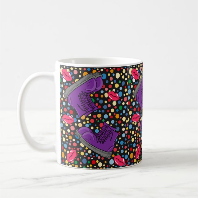 stöveln kaffemugg (Vänster)