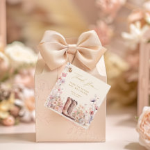 Stövlar & Bubbly Blommig Cowboy Brudtjejfest