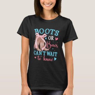 Stövlar eller bågar kan inte vänta på att veta väs t shirt