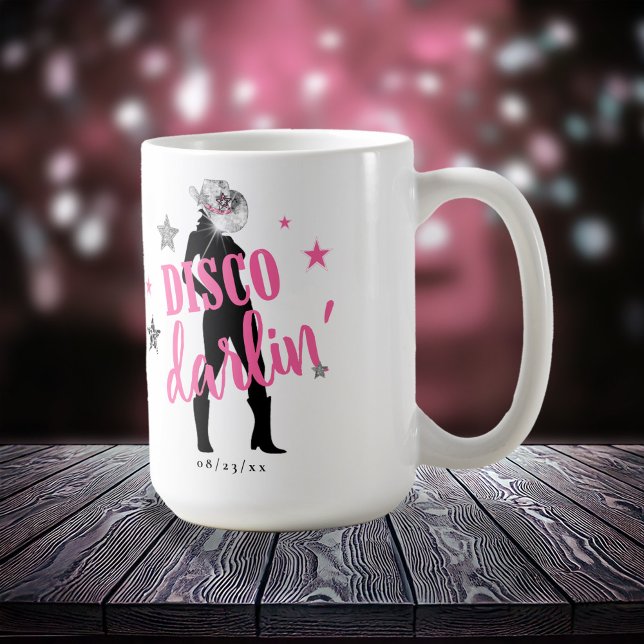 Stövlar 'n Bling Sängkammarjungfrun Disco Darlin'  Kaffemugg (Skapare uppladdad)