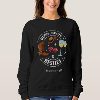 Stövlar Sprit Och Tjejgäng Nashville Möhippa  T Shirt