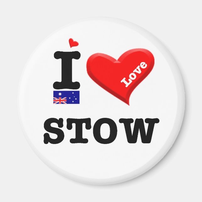 STOW - I KÄRLEK MAGNET (Framsidan)