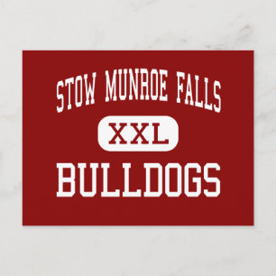 Stow Munroe Falls - Bulldog - High - Stow Ohio Vykort