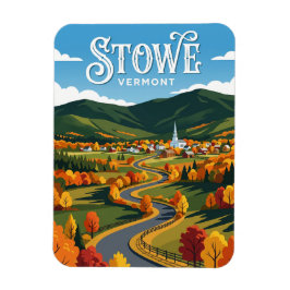 Stowe USA Magnet