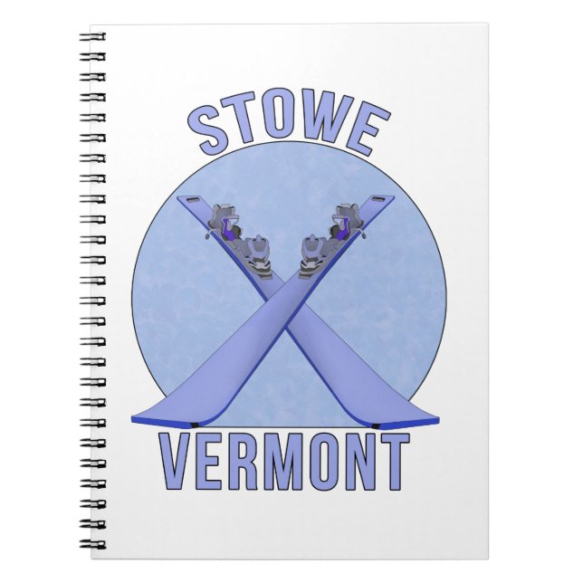 Stowe, Vermont Anteckningsbok (Framsidan)