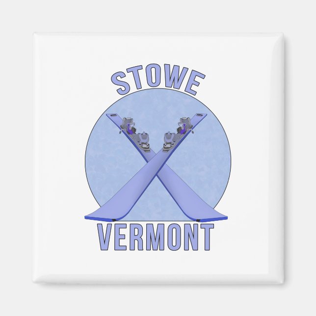 Stowe, Vermont Magnet (Framsidan)