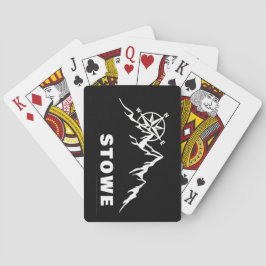 Stowe Vermont Ski Playing Cards Casinokort