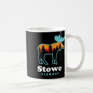Stowe Vermont Skidberg Stowe Vt Älg Kaffemugg