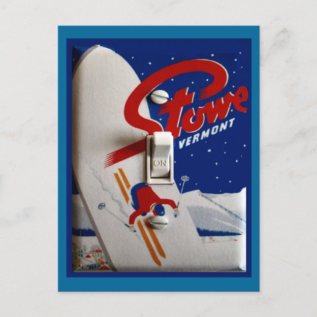 Stowe, Vermont Vykort (Framsida)