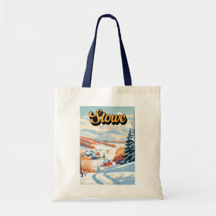 Stowe Vermont Winter Vintage Tygkasse