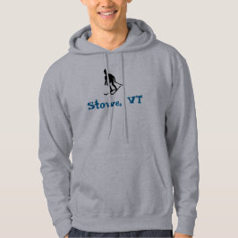 Stowe, VT (Östkust Skidåkning) Skidort Hoodie