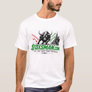 Stoxsman.com investeringswebbplats t shirt