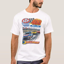 STP 400 Kansas Speedway Race The Heartland T Shirt