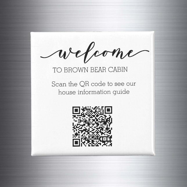 STR Guide QR-kod Information guide Hyreshem Magnet (Skapare uppladdad)