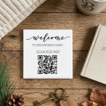 STR Guide QR-kod Information om WIFI-uthyrning Magnet<br><div class="desc">Den här designen skapades genom digital grafik. Den kan vara personlig i det område som tillhandahålls genom att ändra fotot och/eller text. Du kan också anpassa den genom att klicka för att anpassa ytterligare alternativ och ta bort eller ändra bakgrunden i färg, lägga till text, ändra texten färg eller stil...</div>