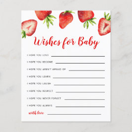 Strå önskningar för baby-kort