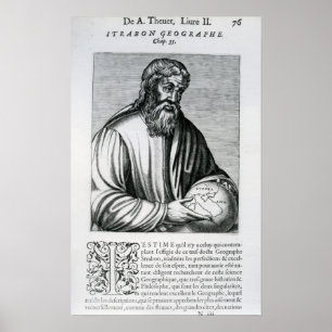 Strabo, illustration från Andre Thevets Poster