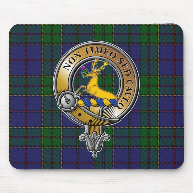 Strachan Tartan & Badge Musmatta (Framsidan)