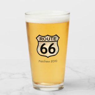 Sträck 66 Glas med ditt namn, datum eller annan te