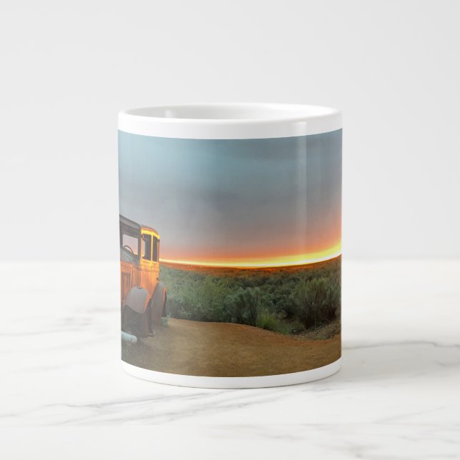 Sträck 66 sunset mugg jumbo mugg (Framsidan)