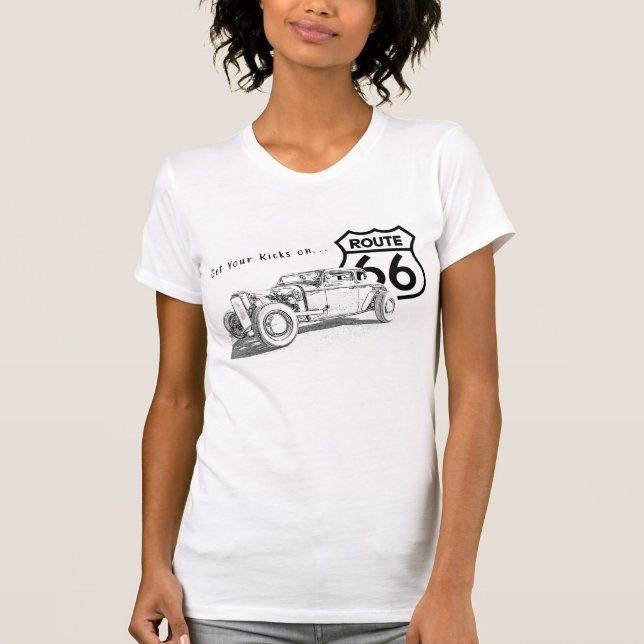 Sträck 66 T-Shirt (Framsida)