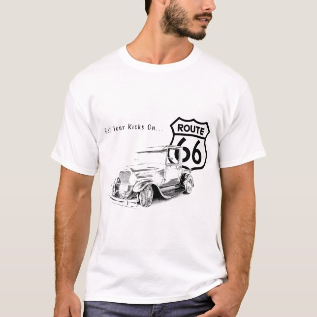 Sträck 66 T-Shirt (Framsida)
