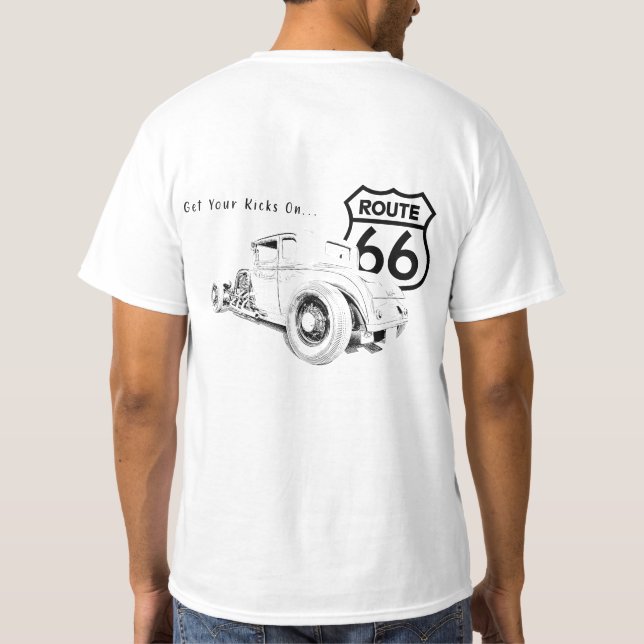 Sträck 66 T-Shirt (Baksida)