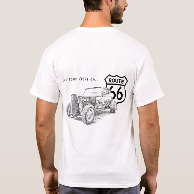 Sträck 66 T-Shirt (Baksida)