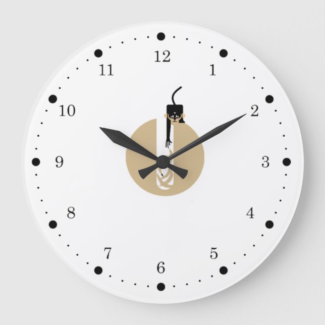 Sträck målet stor klocka (Framsida)