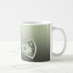 Sträck på dollarn kaffemugg