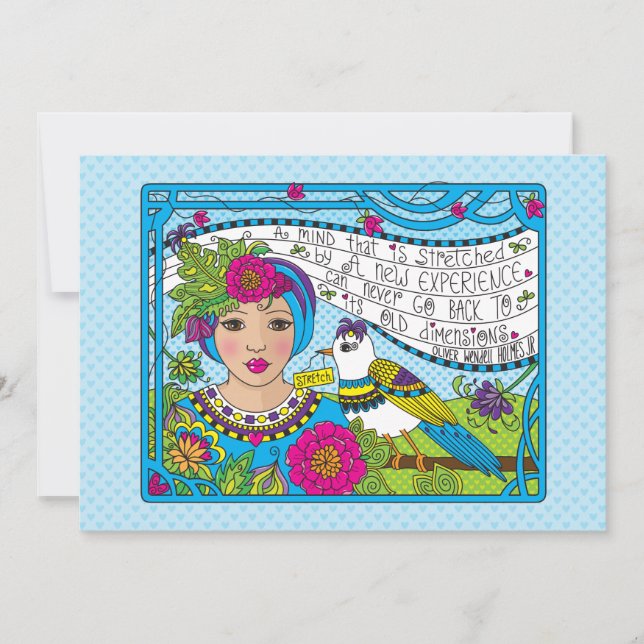 Sträck ut ditt mind_Flat Card 7" x 5" (Framsida)