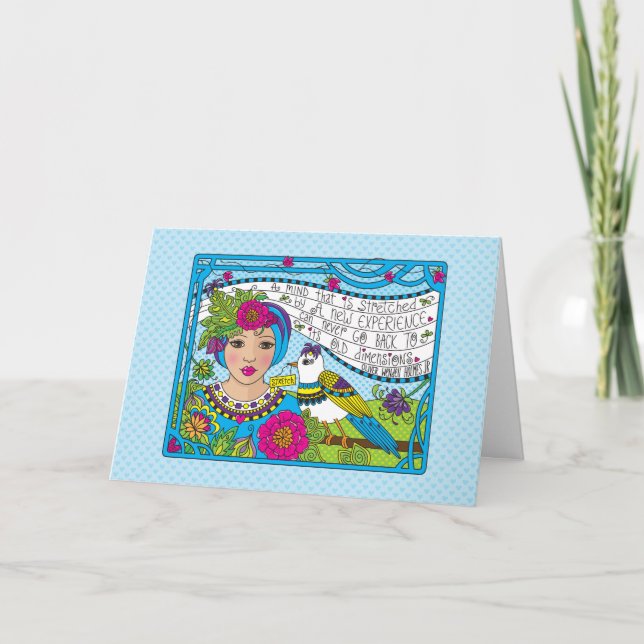 Sträck ut sinnet_Hälsning Kort (Framsida)