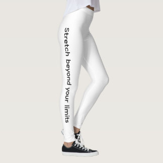 Sträcka dig bortom dina gränser leggings