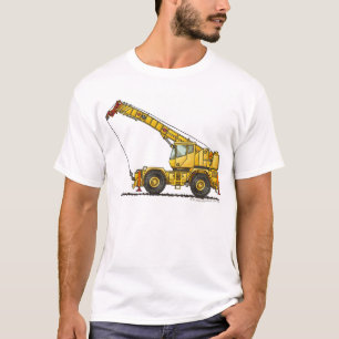 Sträcka på halsen all dräkt för hydraulisk tee shirt