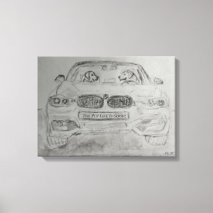 Sträckad Canvaas-utskrift Canvastryck