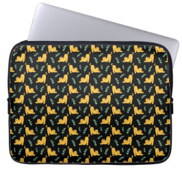 Sträckande katt laptop fodral