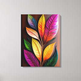 Sträckat Kanvastryck