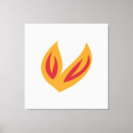 Sträckat Kanvastryck