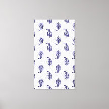 Sträckat Kanvastryck