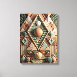 Sträckat Kanvastryck