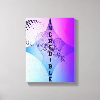 Sträckat Kanvastryck